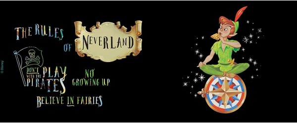 THERMOREACTIVE MUG PETER PAN NEVERLAND - DISNEY