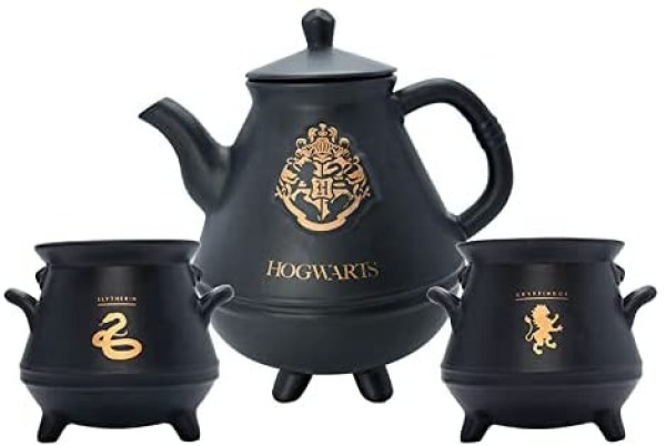 TEAPOT AND CAULDRON MUGS HOGWARTS - HARRY POTTER