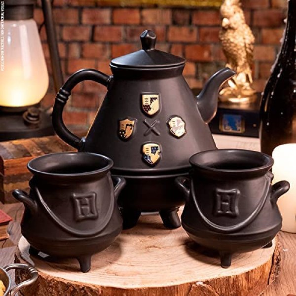 TEAPOT AND CAULDRON MUGS HOGWARTS - HARRY POTTER
