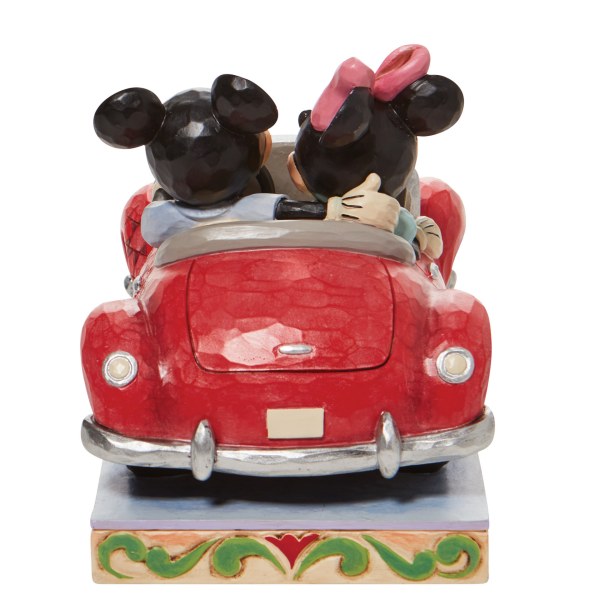 MICKEY & MINNIE IN CAR - DISNEY TRADITIONS