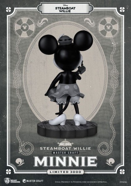STEAMBOAT WILLIE MINNIE - DISNEY MASTERCRAFT