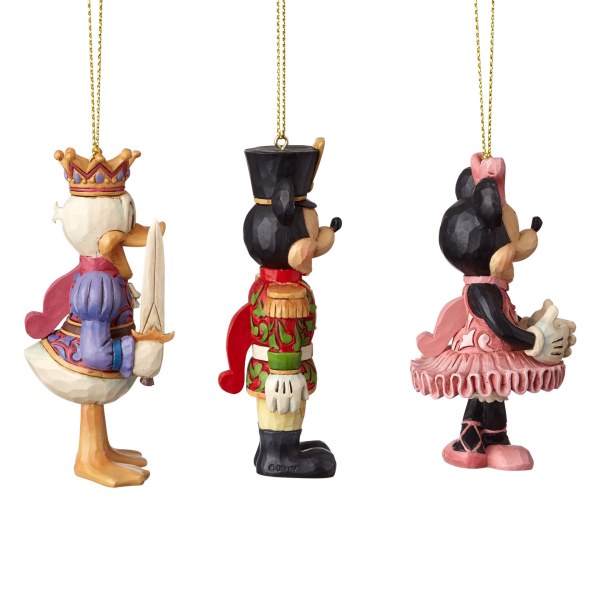SET OF 3 DISNEY TRADITIONS NUTCRACKER ORNAMENT