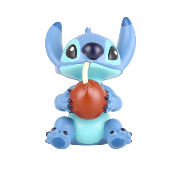 STITCH WITH A COCONUT (WINDOW BOX) - DISNEY SHOWCASE
