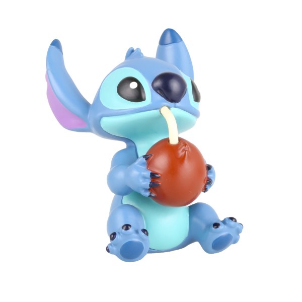 STITCH WITH A COCONUT (WINDOW BOX) - DISNEY SHOWCASE