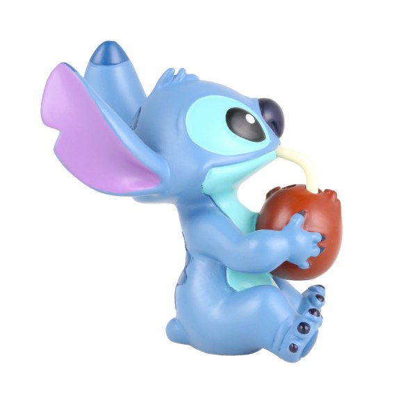 STITCH WITH A COCONUT (WINDOW BOX) - DISNEY SHOWCASE