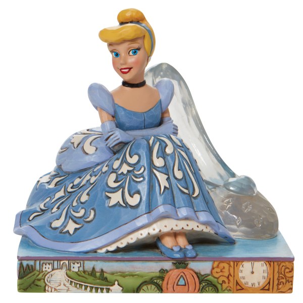 CINDERELLA GLASS SLIPPER - DISNEY TRADITIONS