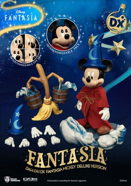 MICKEY FANTASIA ARTICULATED DELUXE VERSION - DISNEY