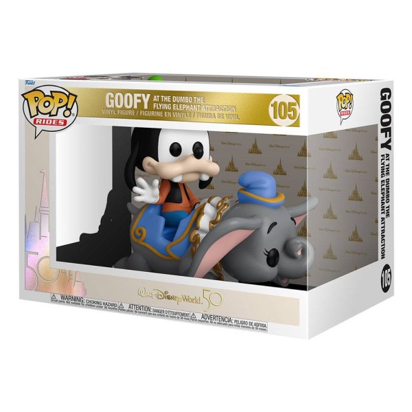 FUNKO POP! RIDES 105 DISNEY WORLD 50TH ANNIVERSARY - DUMBO & GOOFY