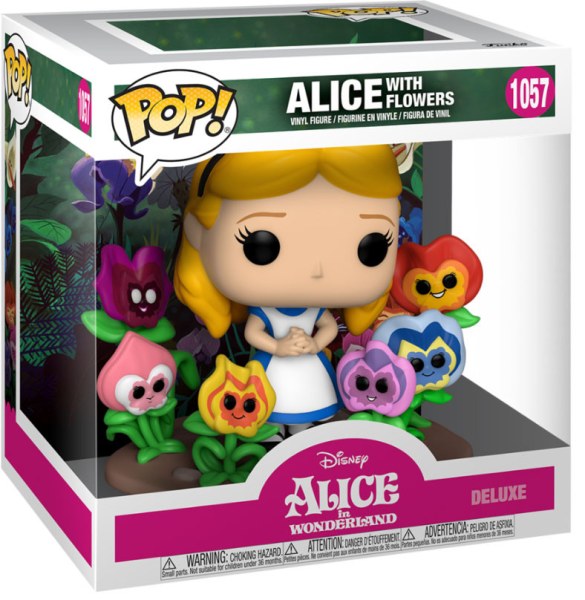 FUNKO POP! 1057 DELUXE DISNEY ALICE IN WONDERLAND - ALICE WITH FLOWERS