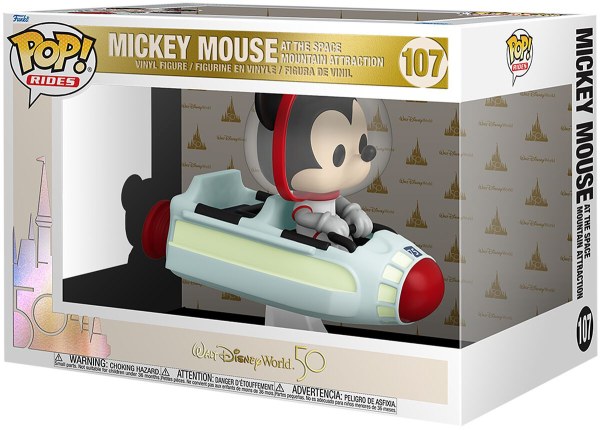 FUNKO POP! RIDES 107 DISNEY WORLD 50TH ANNIVERSARY - SPACE MOUNTAIN MICKEY