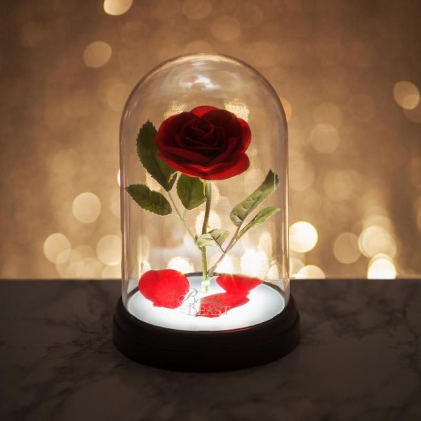 ENCHANTED PINK LAMP - DISNEY BEAUTY AND THE BEAST