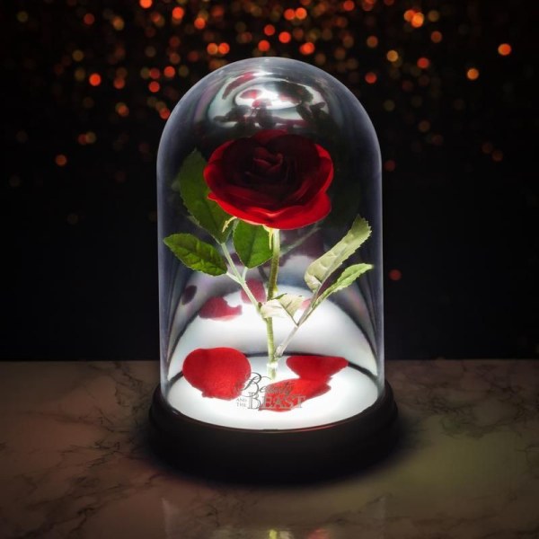 ENCHANTED PINK LAMP - DISNEY BEAUTY AND THE BEAST