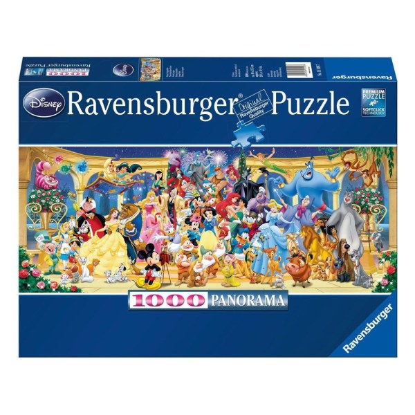 GROUP PHOTO PANORAMA PUZZLE (1000 PIECES) - DISNEY