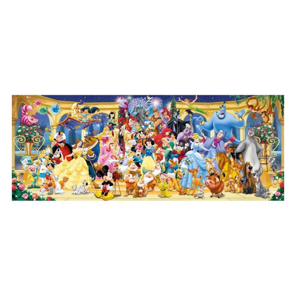 GROUP PHOTO PANORAMA PUZZLE (1000 PIECES) - DISNEY