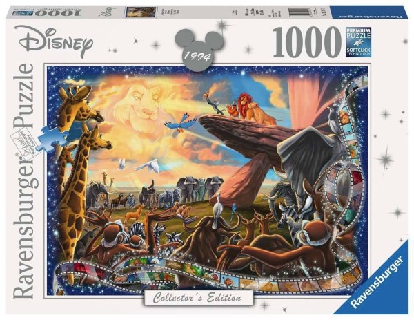 PUZZLE COLLECTOR'S EDITION THE LION KING (1000 PIECES) - DISNEY