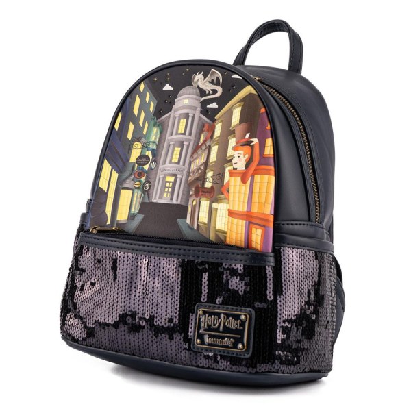 DIAGON ALLEY MINI BACKPACK - HARRY POTTER LOUNGEFLY