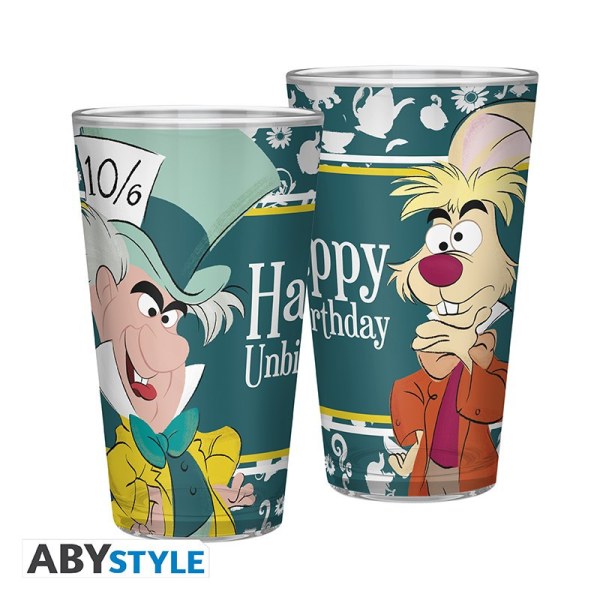 XXL ALICE HAPPY UNBIRTHDAY GLASS - DISNEY