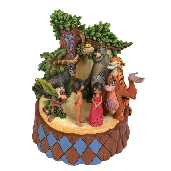 CARVED BY HEART THE JUNGLE BOOK - DISNEY TRADITIONS