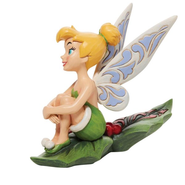 BELL SITTING ON HOLLY - DISNEY TRADITIONS