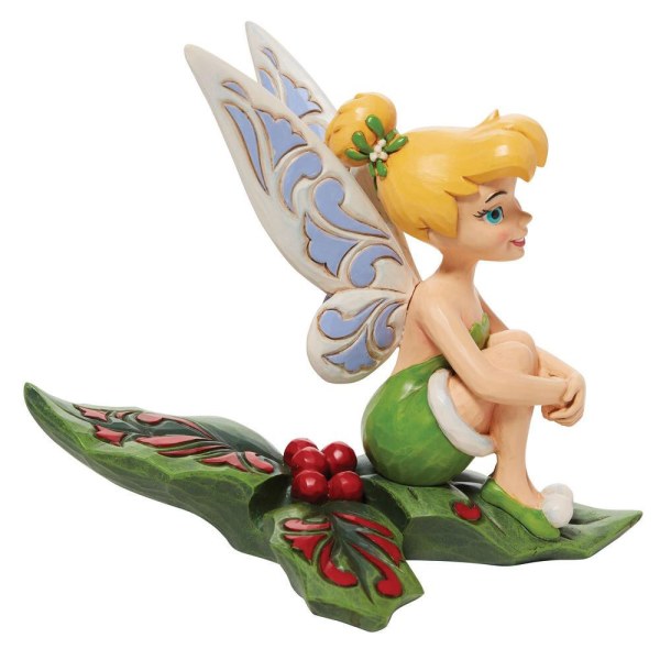 BELL SITTING ON HOLLY - DISNEY TRADITIONS