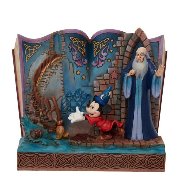 STORYBOOK MICKEY SORCERER - DISNEY TRADITIONS