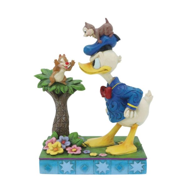 DONALD WITH CHIP & DALE - DISNEY TRADITIONS