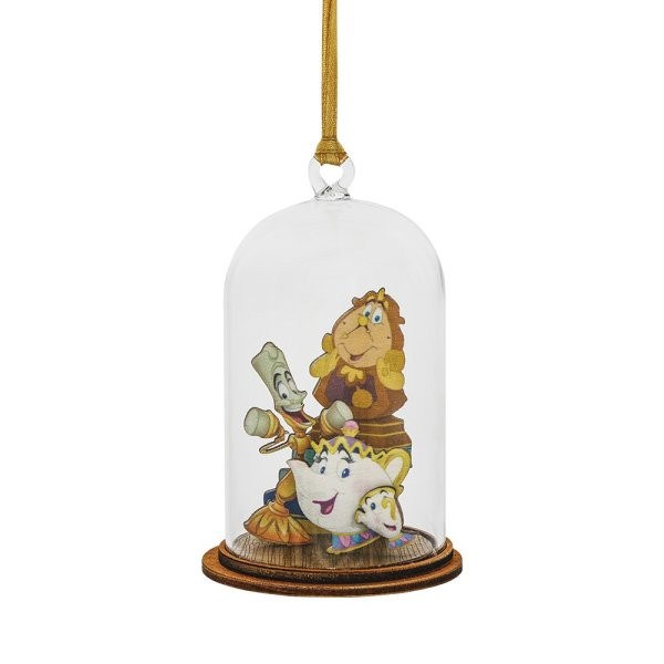 FAITHFUL SERVANTS DECORATIVE BELL ORNAMENT - DISNEY ENCHANTING