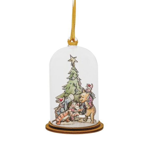 DECORATIVE BELL ORNAMENT ALL TOGETHER AT CHRISTMAS - DISNEY ENCHANTING