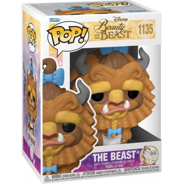 FUNKO POP! 1135 - DISNEY BEAUTY AND THE BEAST - BEAST WITH CURLY HAIR
