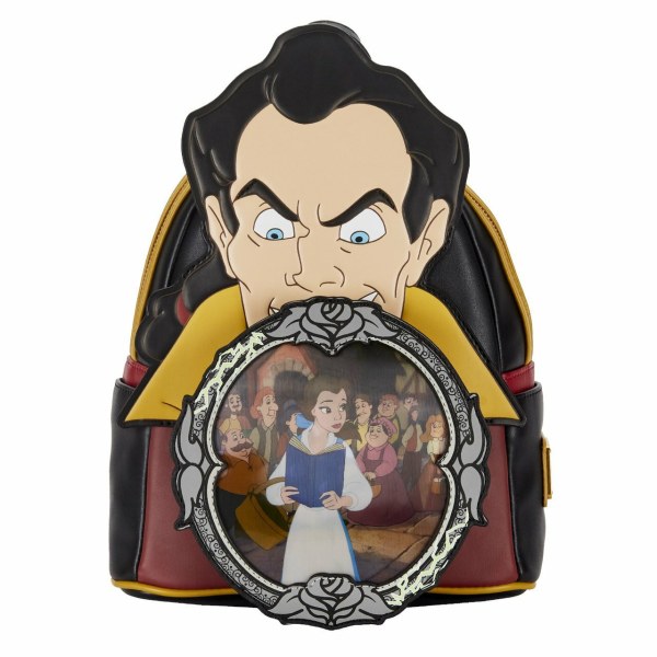 MINI BACKPACK VILLAINS SCENE GASTON - DISNEY LOUNGEFLY