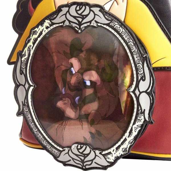 MINI BACKPACK VILLAINS SCENE GASTON - DISNEY LOUNGEFLY