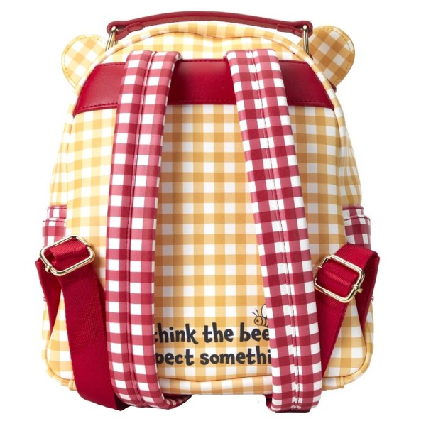 WINNIE THE POOH GINGHAM MINI BACKPACK - DISNEY LOUNGEFLY