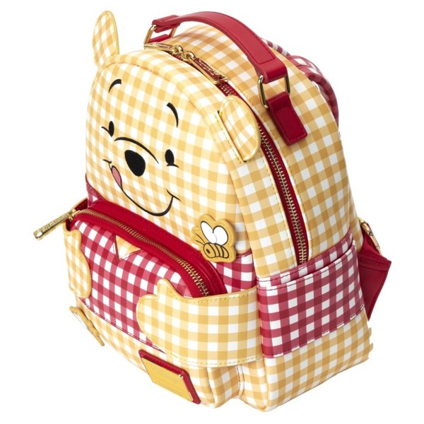 WINNIE THE POOH GINGHAM MINI BACKPACK - DISNEY LOUNGEFLY