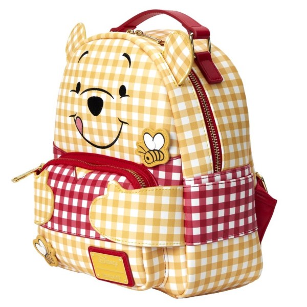 WINNIE THE POOH GINGHAM MINI BACKPACK - DISNEY LOUNGEFLY