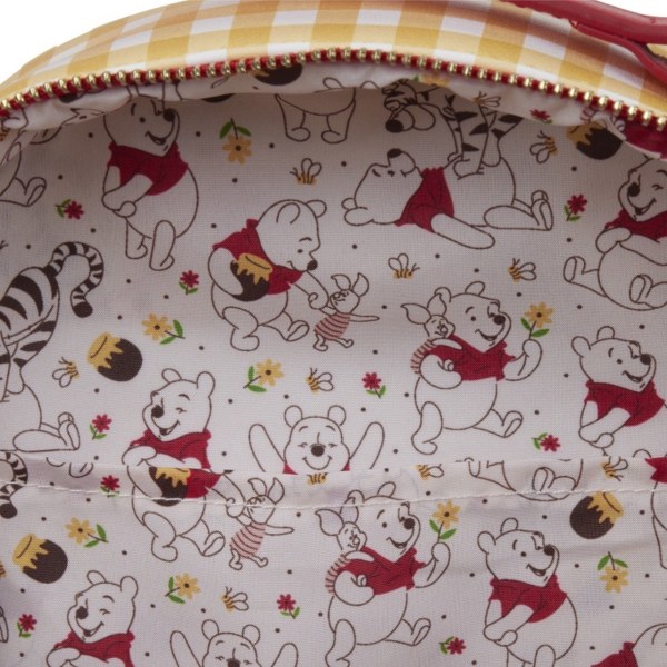 WINNIE THE POOH GINGHAM MINI BACKPACK - DISNEY LOUNGEFLY