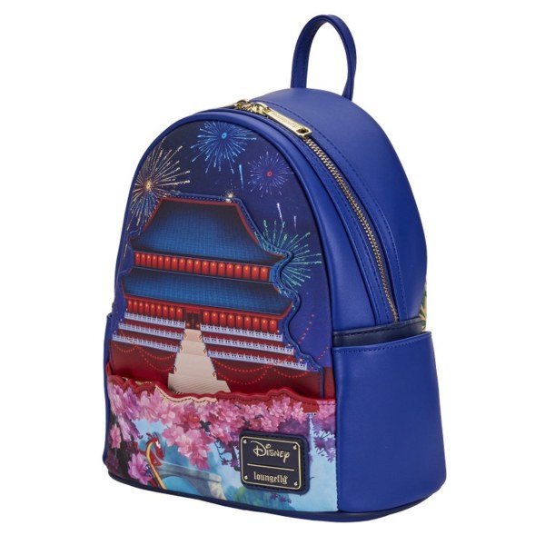CASTLE SERIES MULAN MINI BACKPACK - DISNEY LOUNGEFLY