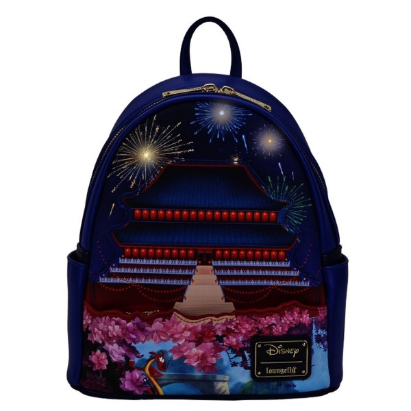 CASTLE SERIES MULAN MINI BACKPACK - DISNEY LOUNGEFLY