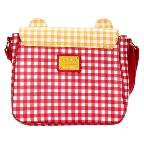 WINNIE THE POOH GINGHAM CROSSBODY BAG - DISNEY LOUNGEFLY
