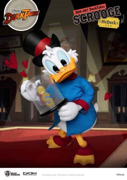 ARTICULATED SCROOGE - DISNEY DYNAMIC ACTION HEROES
