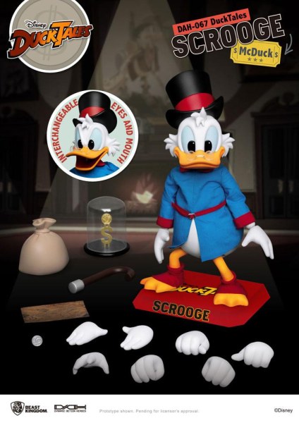 ARTICULATED SCROOGE - DISNEY DYNAMIC ACTION HEROES