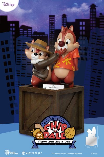 CHIP AND DALE - DISNEY MASTERCRAFT