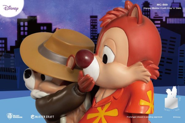 CHIP AND DALE - DISNEY MASTERCRAFT