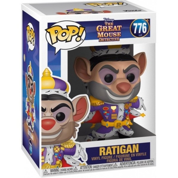 FUNKO POP! 776 - BASIL PRIVATE DETECTIVE - RATIGAN