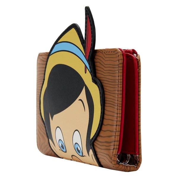 PINOCCHIO PEEKING FLAP WALLET - DISNEY LOUNGEFLY