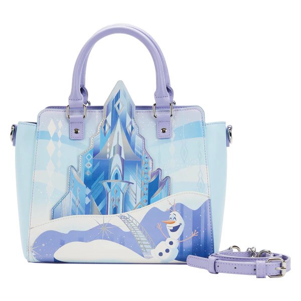 FROZEN PRINCESS CASTLE SHOULDER BAG - DISNEY LOUNGEFLY