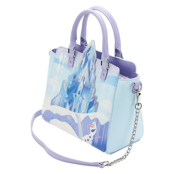 FROZEN PRINCESS CASTLE SHOULDER BAG - DISNEY LOUNGEFLY