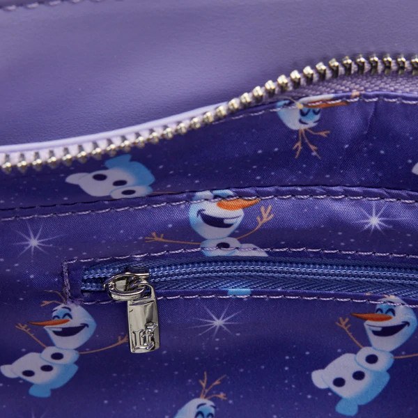 FROZEN PRINCESS CASTLE SHOULDER BAG - DISNEY LOUNGEFLY