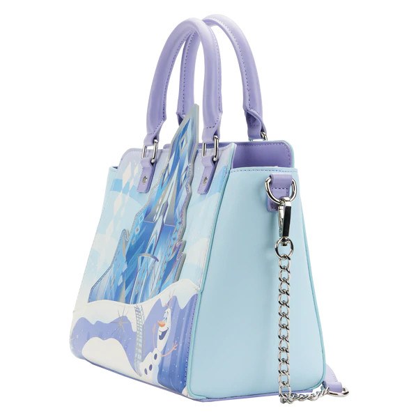 FROZEN PRINCESS CASTLE SHOULDER BAG - DISNEY LOUNGEFLY