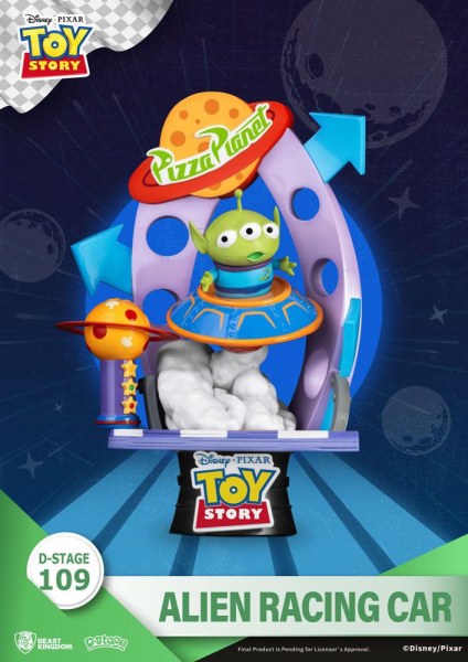TOY STORY ALIEN RACING - DISNEY D-STAGE ( CLOSED BOX )
