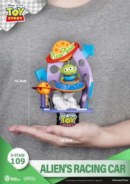 TOY STORY ALIEN RACING - DISNEY D-STAGE ( CLOSED BOX )